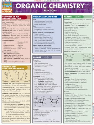Organic Chemistry Reactions - ebook